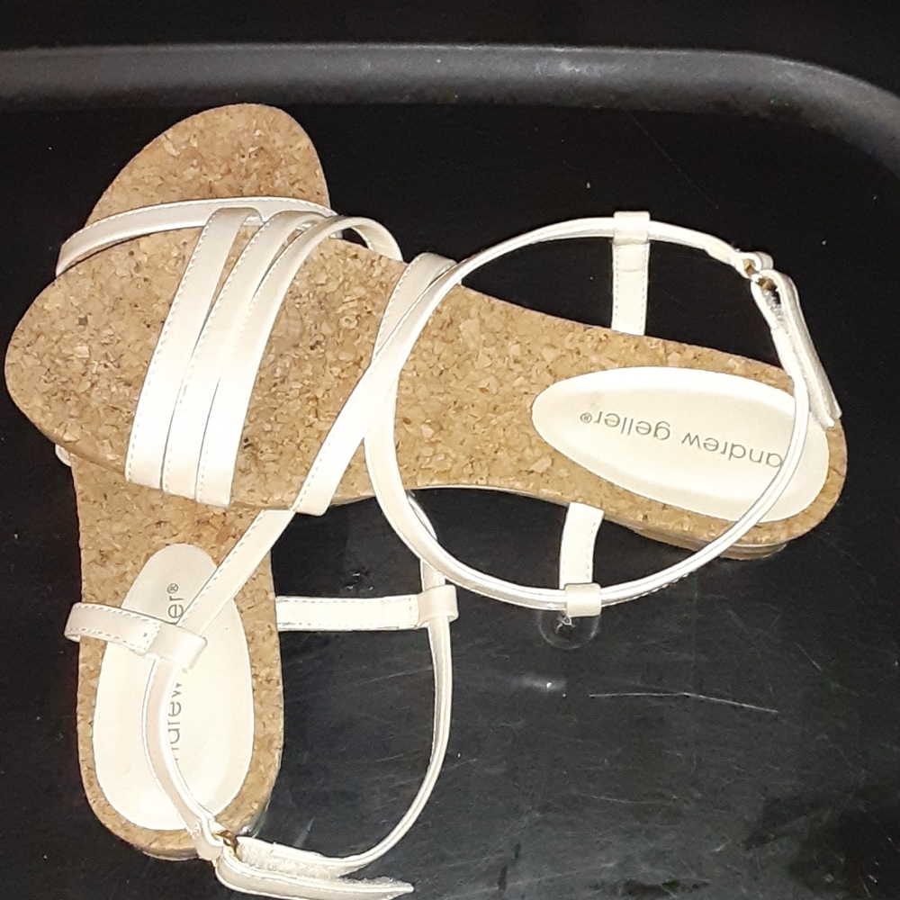 Beige sandals